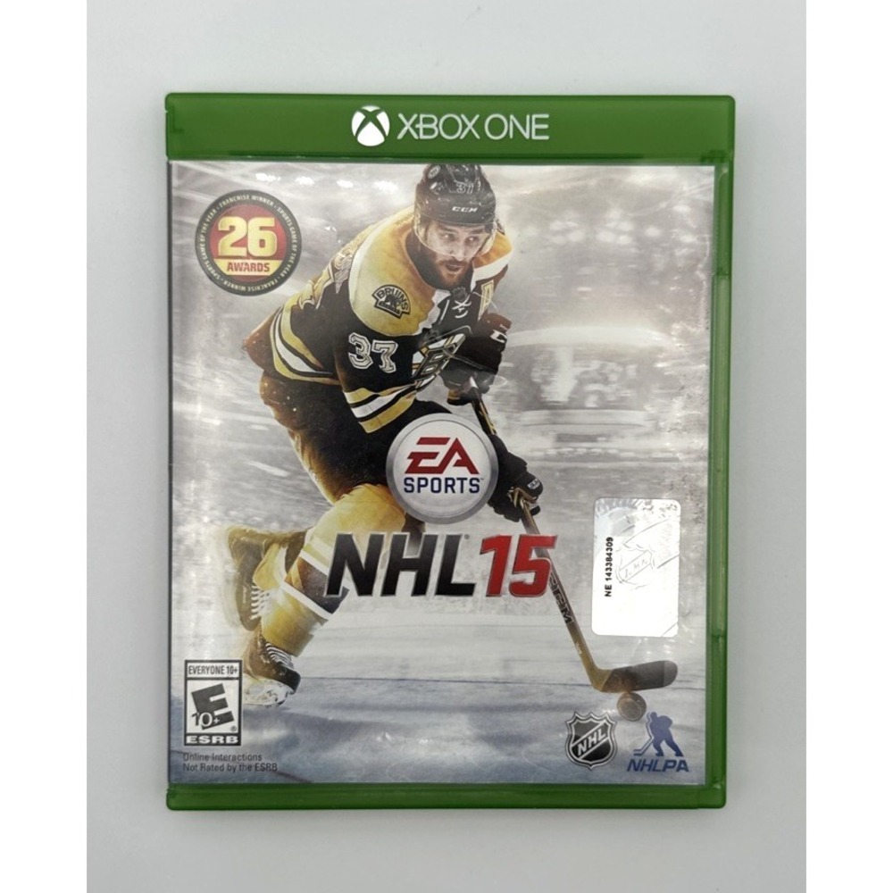 NHL 15 Xbox One Edition Video Game in‎ Original Case EA Sports Hockey Untested